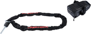 Trelock insteekketting zr 355 plug-in chain zr 355 100cm + saddle bag