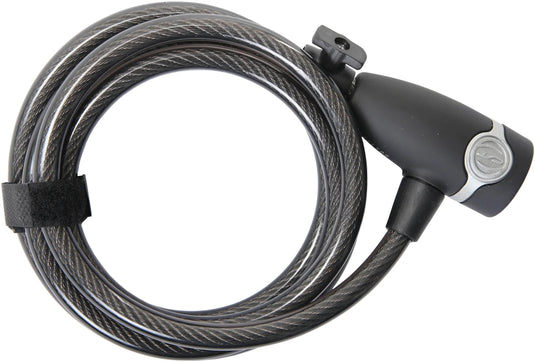 Contec spiraal-kabelslot ecoloc ct coiled cab.lock ecoloc 10mm x 185cm black