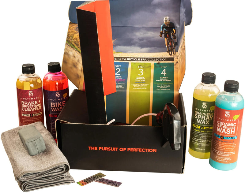 Afbeelding laden in galerijviewer, Silca fahrradreiniger bike care box set bike care box set spa kit

