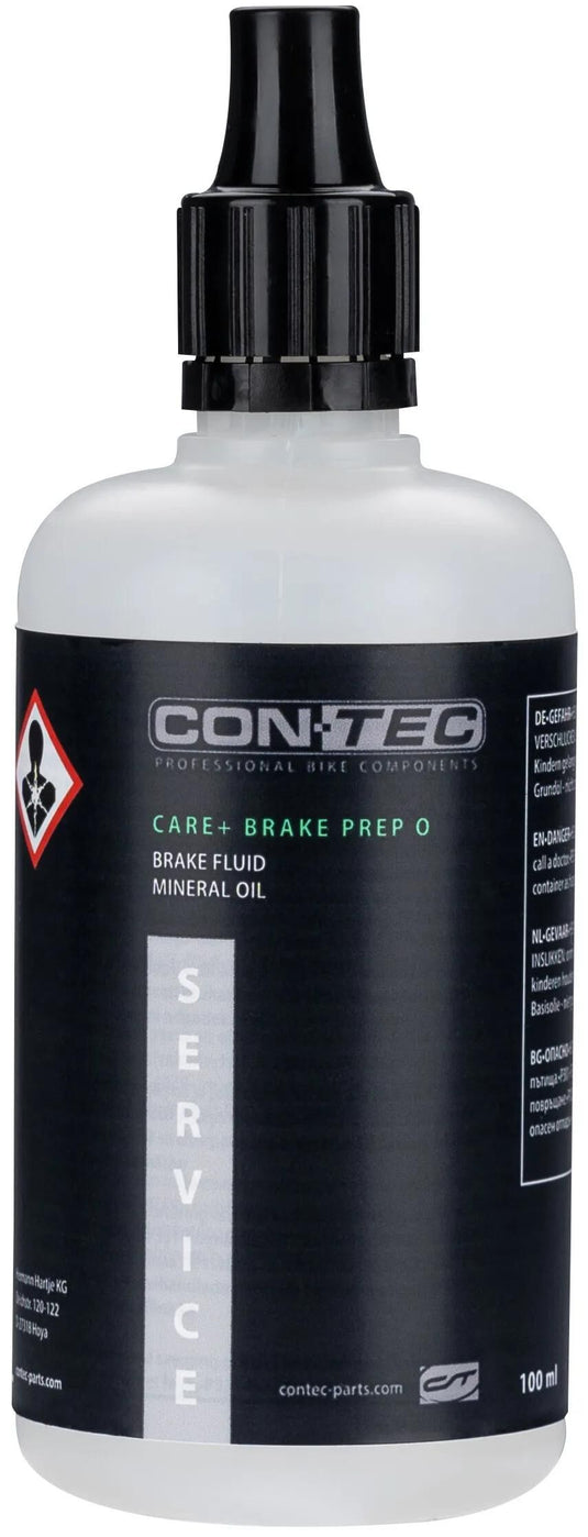 Contec bremsflüssigkeit care+ brake prep o ct brake fluid care+ brake prep o, 100 ml