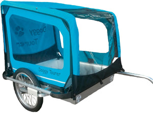 Doggytourer fiets-hondenkar doggy tourer l dog trailer kids touring doggy tourer l blue