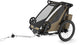 Thule kinderanhänger chariot cross 2 single bicycle trailer chariot cross 2 faded kha