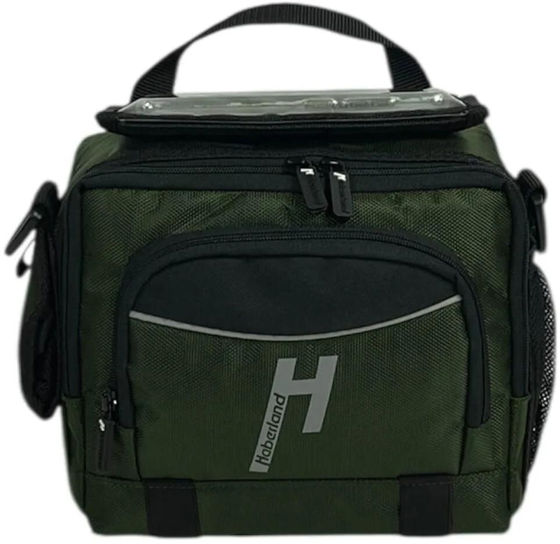 Afbeelding laden in galerijviewer, Haberland lenkertasche bottle handlebar bags bottle 6l green black
