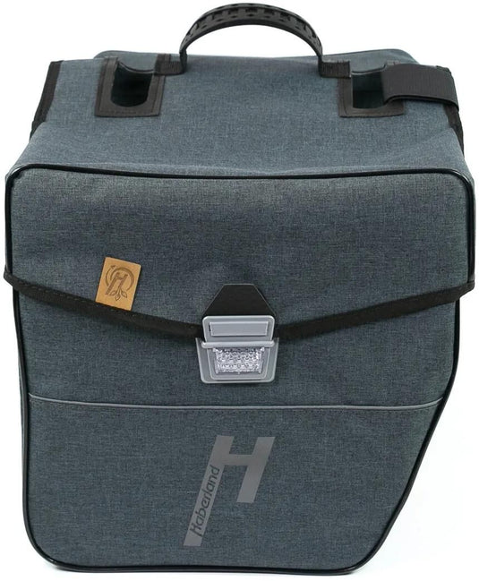 Haberland dubbele tas emotion 4nature double bag emo. 4nature anthracite reflex