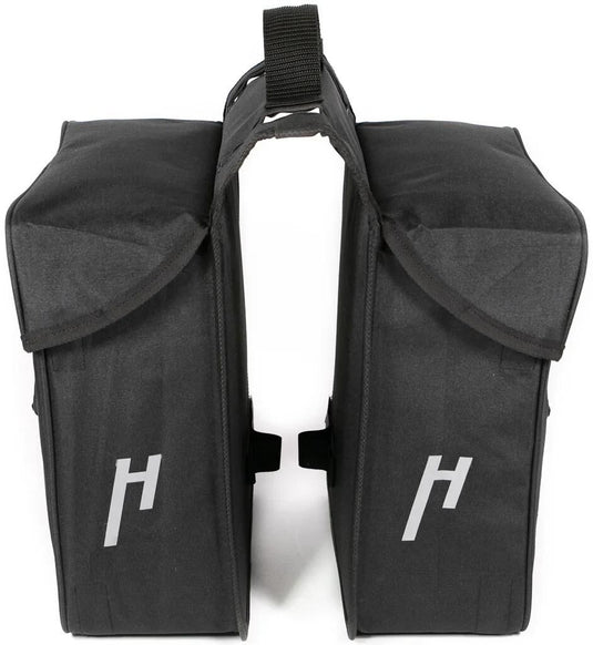 Haberland dubbele tas basic m 3.0 double bag basic m 3.0 black