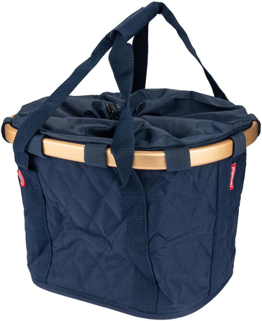 Reisenthel mand bikebasket shop.bag r k bikebasket rhombus midnight gold
