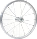 Contec voorwiel alu sport + quando kt-a16f fr.wheel 16 2,00 zinc