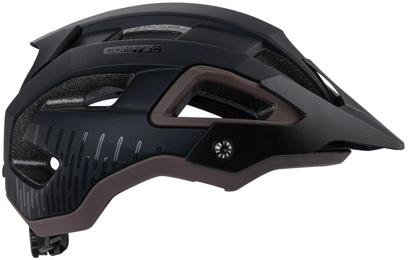 Afbeelding laden in galerijviewer, Contec helm katla ct helmets katla gr. l matt black brown
