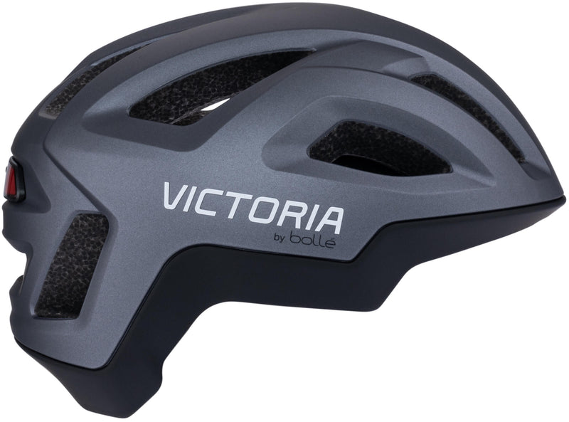 Afbeelding laden in galerijviewer, Victoria helm react led helmet vict.react led size l titanium matte

