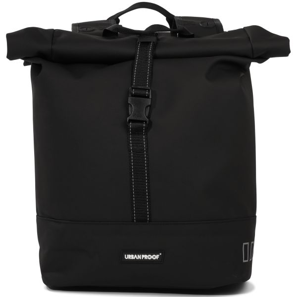 Afbeelding laden in galerijviewer, Urbanproof tas double roll up recycle 38l zwart
