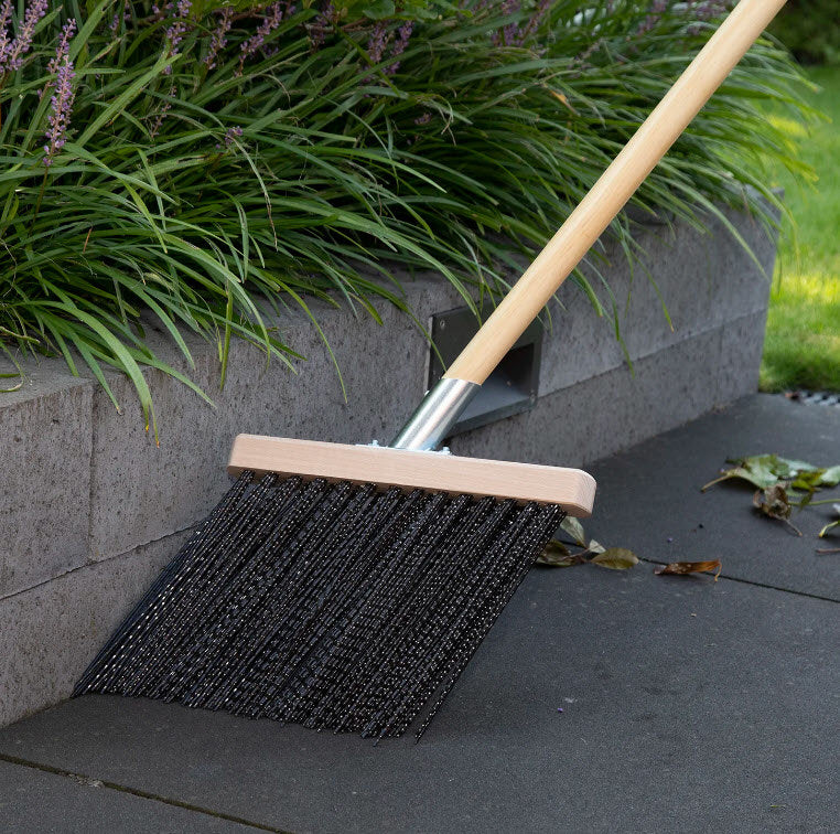 Afbeelding laden in galerijviewer, Producten gootbezem 40cm nylon zwart
