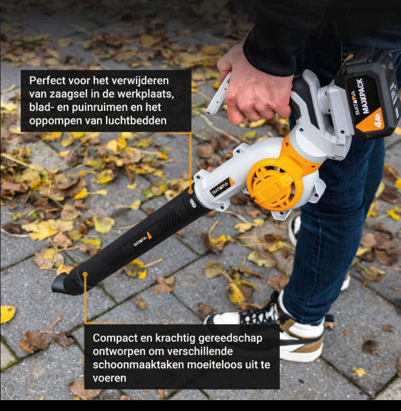 Afbeelding laden in galerijviewer, Batavia producten maxxpack 18v accu multi bladblazer body
