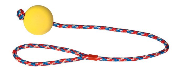 Afbeelding laden in galerijviewer, Producten schuimrubberbal aan touw 60cm
