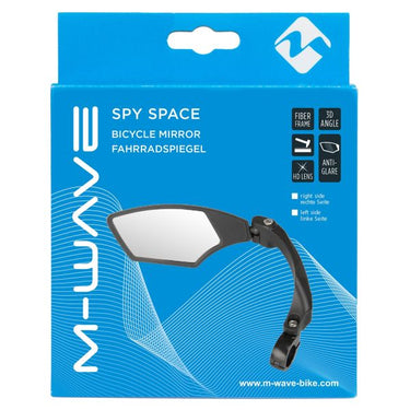 M-wave fietsspiegel spy space rechts - klemmontage (op kaart)