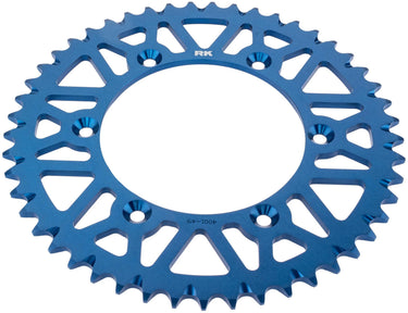 Rk chain wheel 520 49z alu bl.elox self-clean.