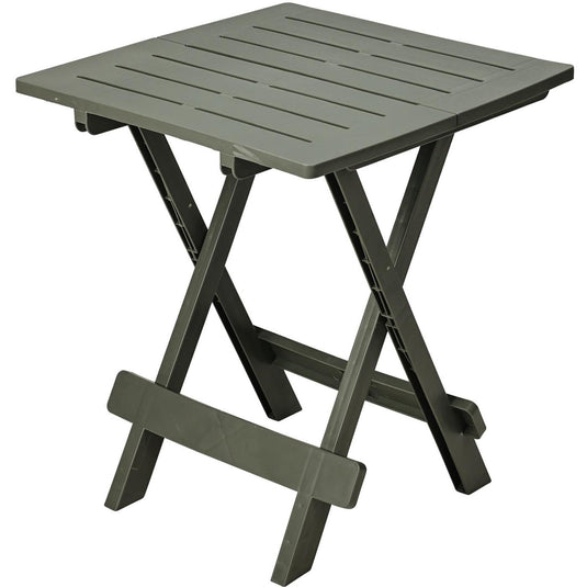 Pro garden campingtafel 50x43x43 saliegroen kunststof