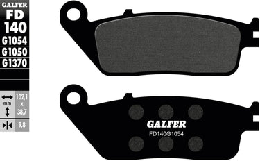 Galfer remblokken fd140 brake pad fd140 g1054 organic