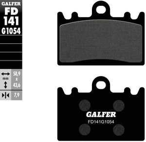 Galfer remblokken fd141 brake pad fd141 g1054 organic