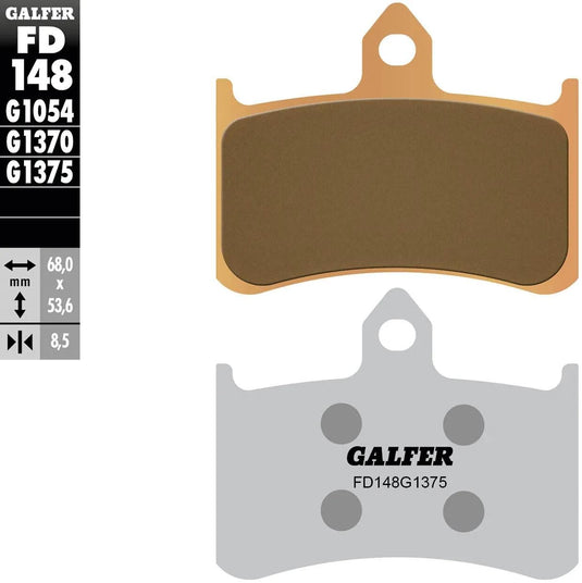 Galfer remblokken fd148 brake pad fd148 g1375 sintered metal