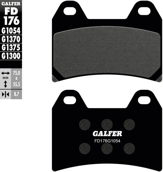 Galfer remblokken fd176 organ brake pads. fd176 g1054