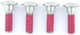 Trw bouten-set screw set 4pcs. m8x1,25