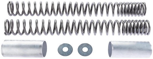 Wirth voorvork veerset fork spring set 6064 polished,cover 1287