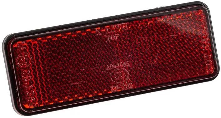 Afbeelding laden in galerijviewer, Zieger reflektor adhesive reflector with thread 85x30 red
