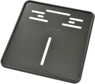 Daytona versterking van het kentekenplaatje numbered 18x20cm alu sw