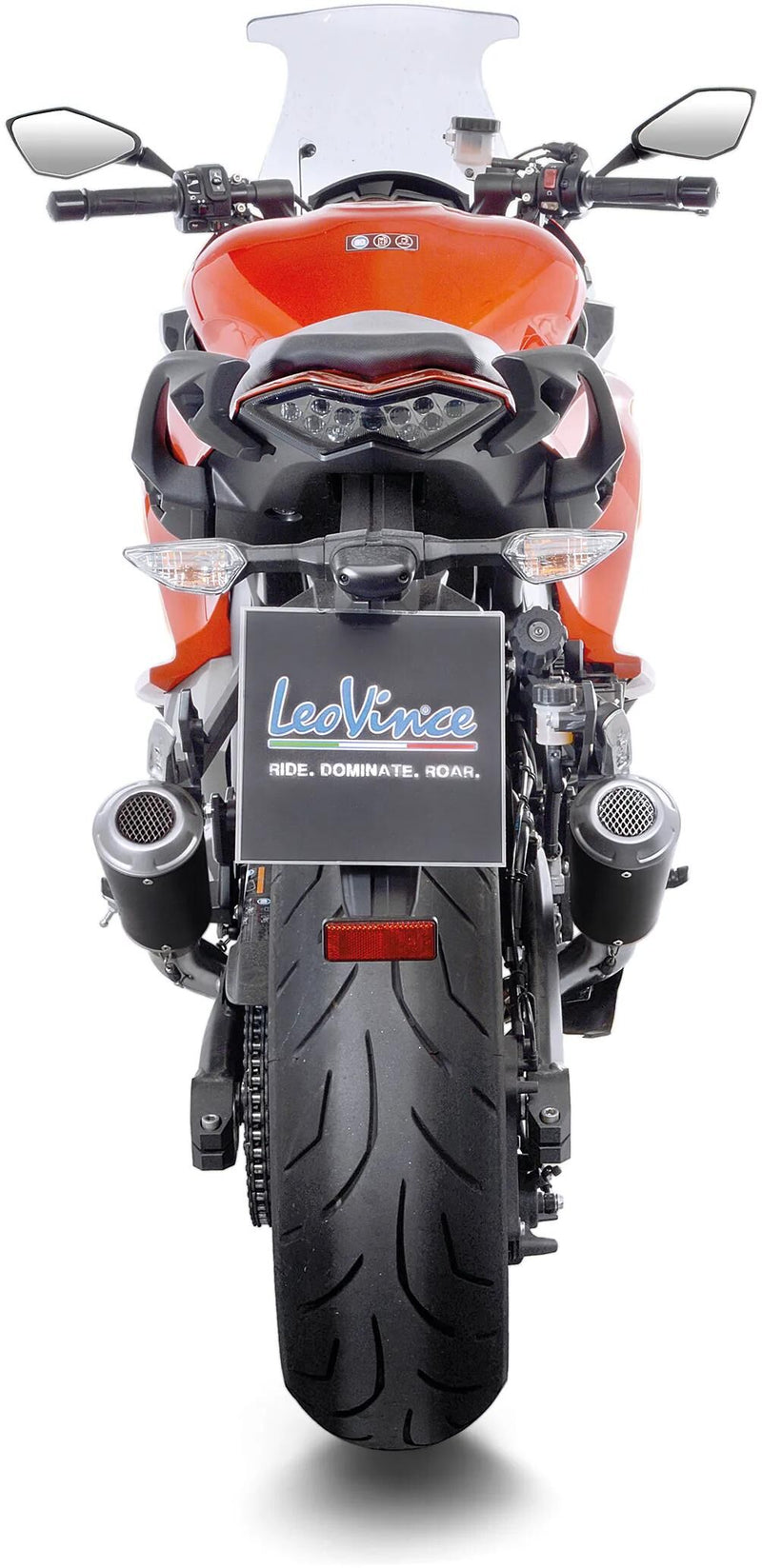 Afbeelding laden in galerijviewer, Leovince geluiddemper sbk lv-10 black edition schalld leo slipon lv-10 sw-si
