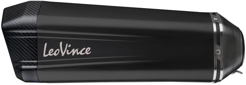 Afbeelding laden in galerijviewer, Leovince geluiddemper sbk lv-12 black edition schalld leo slipon lv-12 sw
