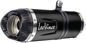 Leovince geluiddemper sbk lv one evo black edition schalld leo slipon lv one sw