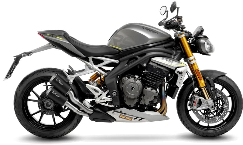 Afbeelding laden in galerijviewer, Leovince geluiddemper sbk lv-10 black edition schalld leo slipon lv-10 sw-si
