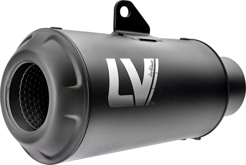 Afbeelding laden in galerijviewer, Leovince geluiddemper sbk lv-10 full black schalld leo slipon lv-10 sw
