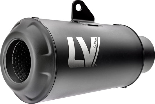 Leovince geluiddemper sbk lv-10 full black schalld leo slipon lv-10 sw