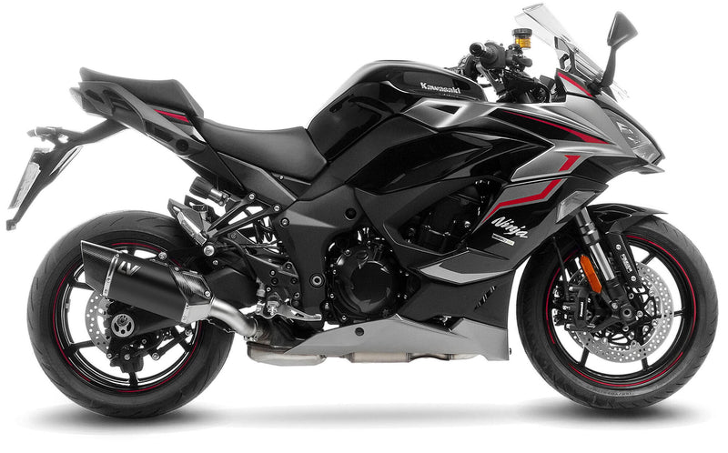 Afbeelding laden in galerijviewer, Leovince geluiddemper sbk lv-14 r black edition schalld leo slipon lv-14 r sw
