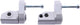 Lsl voetsteun scharnierset joint kit h12 hi adjustable si
