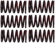 Trw koppelingsveer set mef3 clutch spring kit mef320-6