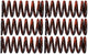 Trw koppelingsveer set mef3 clutch spring kit mef325-6