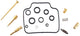 Keyster reparatieset carburateur carburetor rep kit keyste kh-1195n