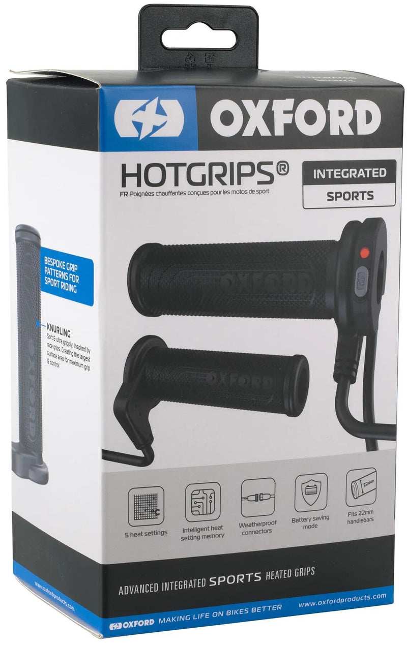 Afbeelding laden in galerijviewer, Oxford heizgriffe hotgrips®advanced integrated heated grips advanced integr. sport
