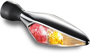 Kellermann led knipperlicht micro rhombus df kl turn signal micro rhom chrom hr