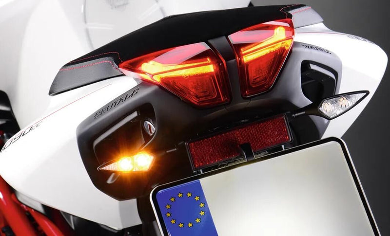 Afbeelding laden in galerijviewer, Kellermann led knipperlicht micro rhombus extreme kl turn signal micro rhom extreme, black fr rl
