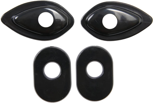 Kellermann richtingaanwijzer montageplaat mounting plate turn signa black,