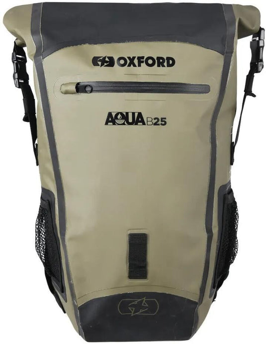 Oxford rugzak aqua b 25 backpack aqua b25 khaki black 25l