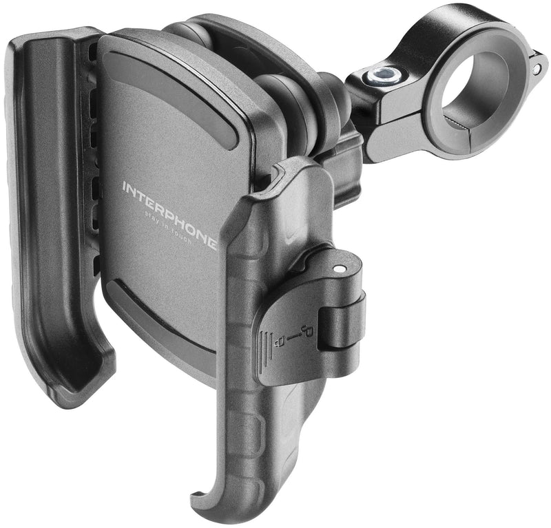 Afbeelding laden in galerijviewer, Interphone handyhalter cell phone holder interph crab schw. universal pro
