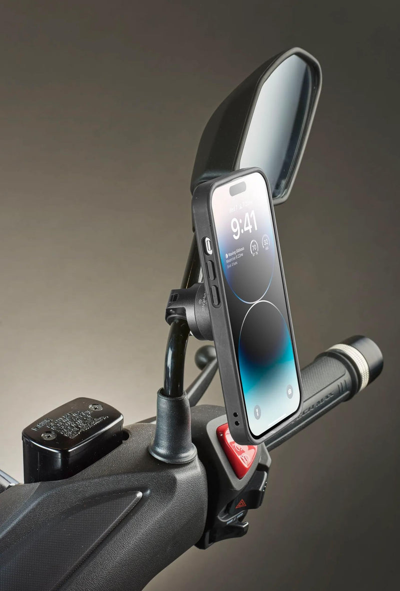 Afbeelding laden in galerijviewer, Interphone handyhalter quiklox caseholder q-lox spiegelh. 8-14 mm
