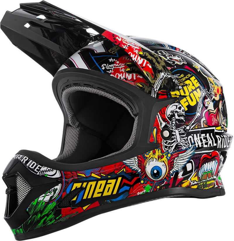 Afbeelding laden in galerijviewer, O'neal sonus youth crank - kids fullface helmet
