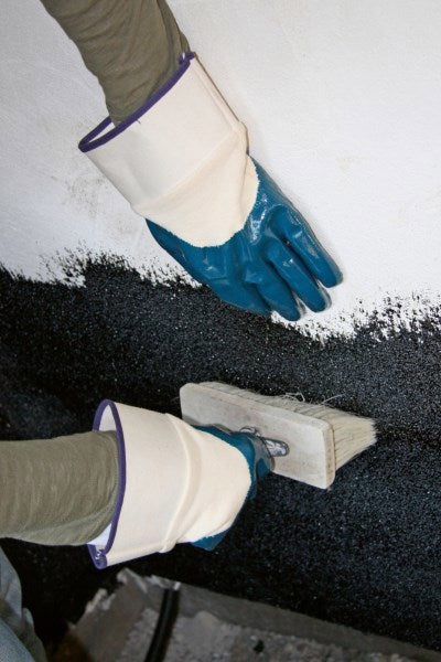Afbeelding laden in galerijviewer, Keron producten handschoen blauw nbr met kap
