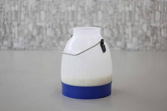 Kerbl producten melkemmer semi transparant blauw 30 liter