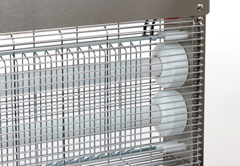 Afbeelding laden in galerijviewer, Ecokill producten elektr vliegenkast inox ipx4 2 x 15w
